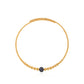 Bloom Sapphire & Diamond Necklace in Yellow Gold