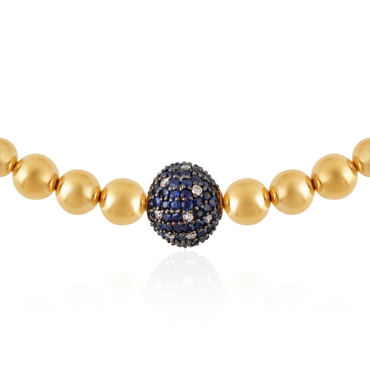 Sapphire Blue Dewdrop Necklace