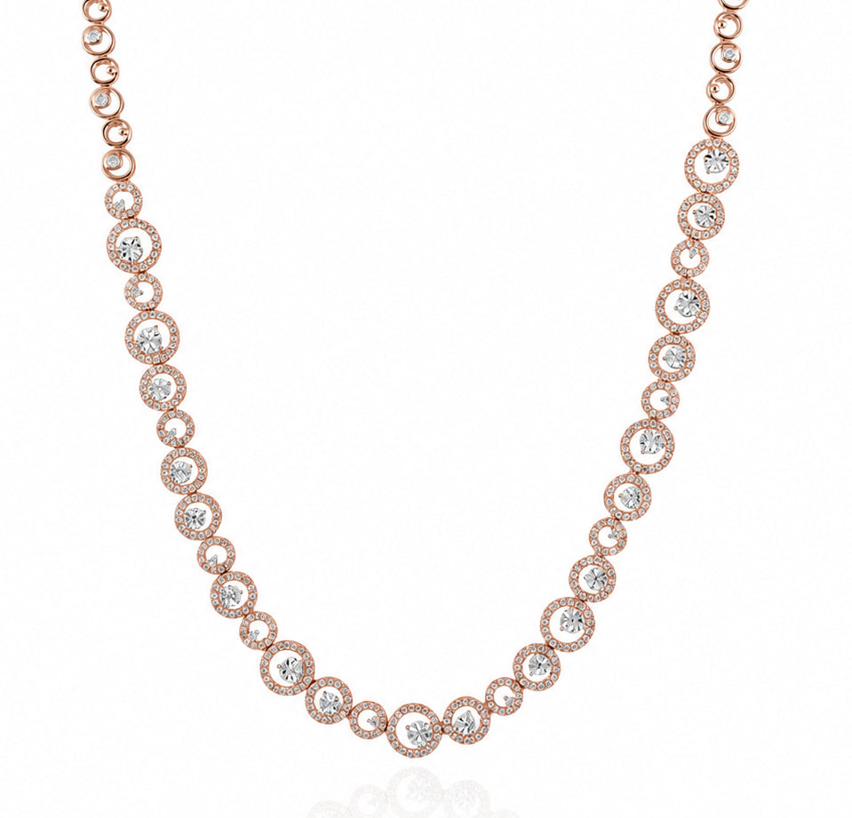 Rosé Éclat Necklace
