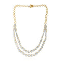 Ethereal Knot Polki Necklace