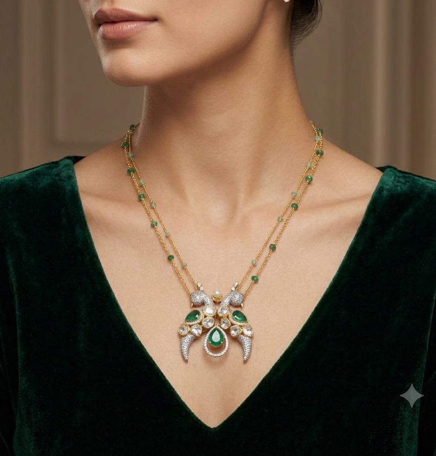 Mayura Crest Necklace