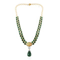 Opal Crown Emerald Tear Drop