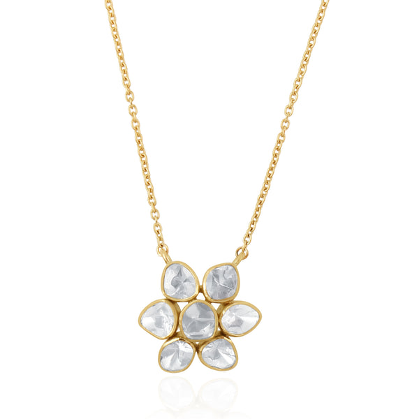 Rajwada Flower Necklace