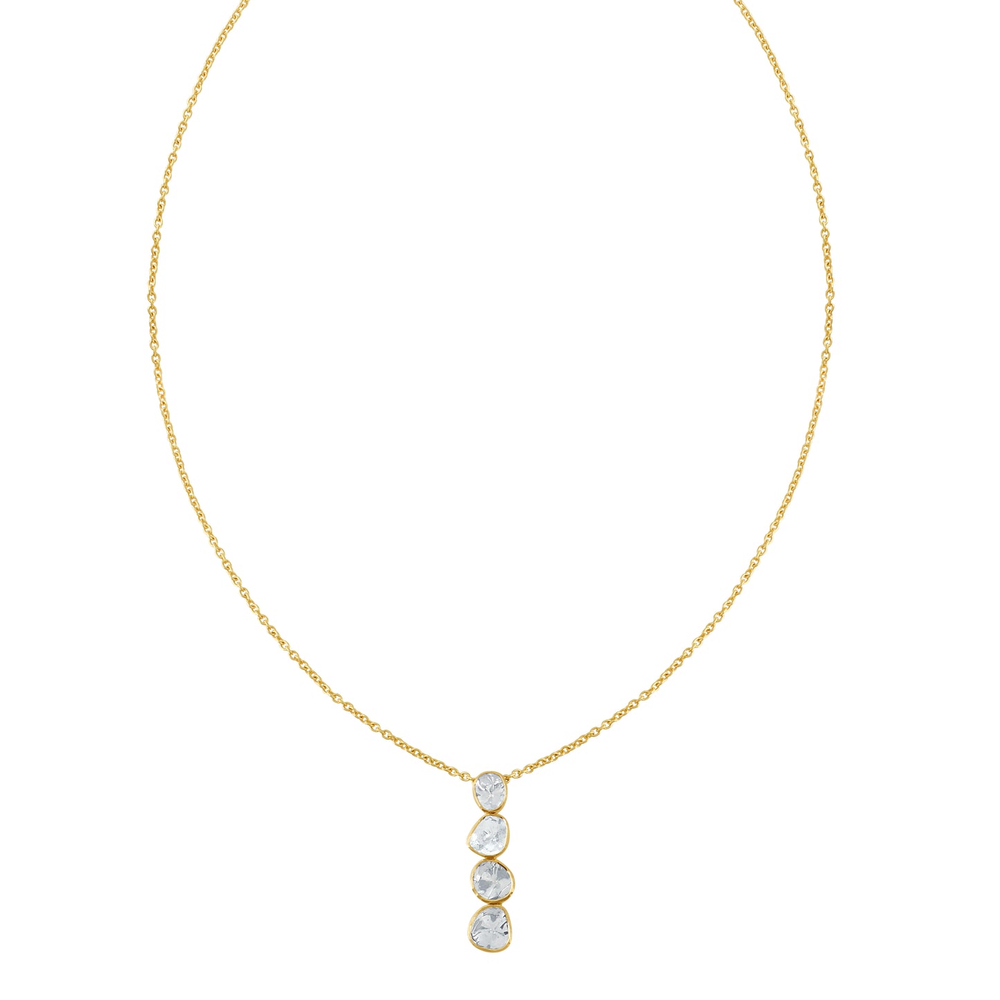 Kundan Bloom Pendant Necklace