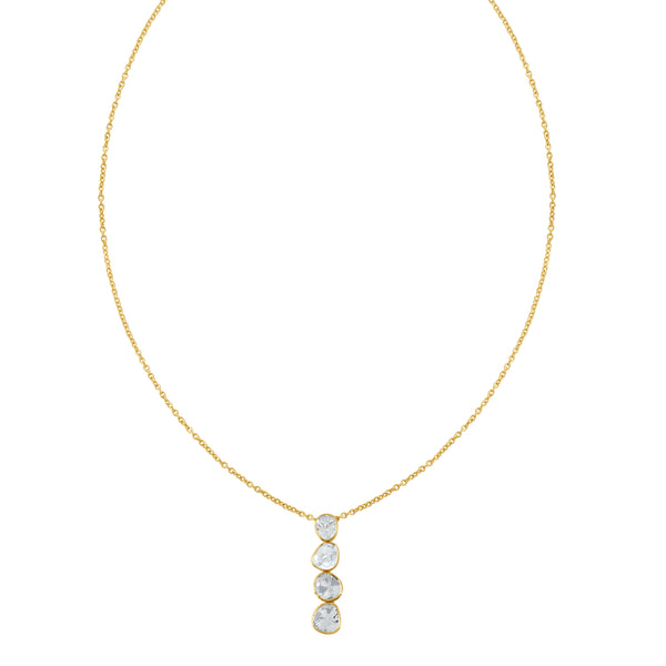 Kundan Bloom Pendant Necklace