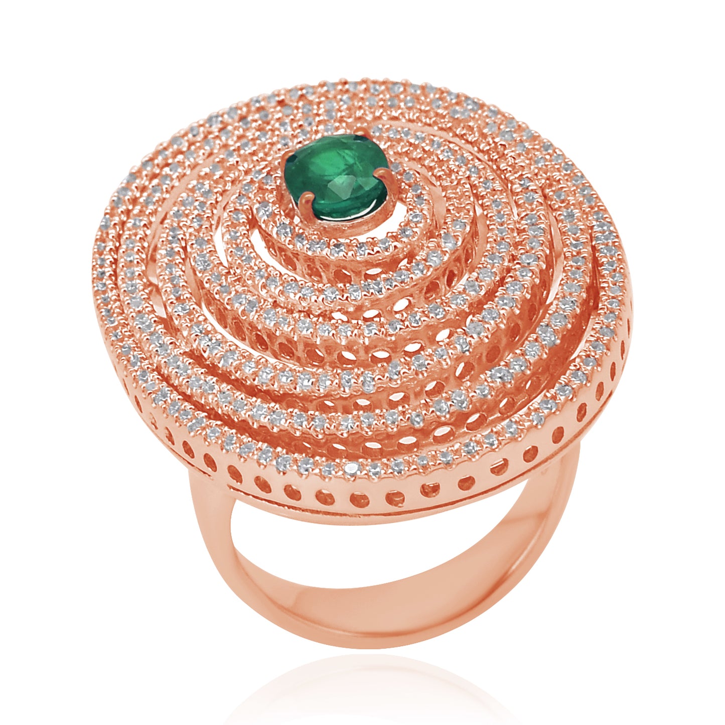 Emerald Majesty Ring