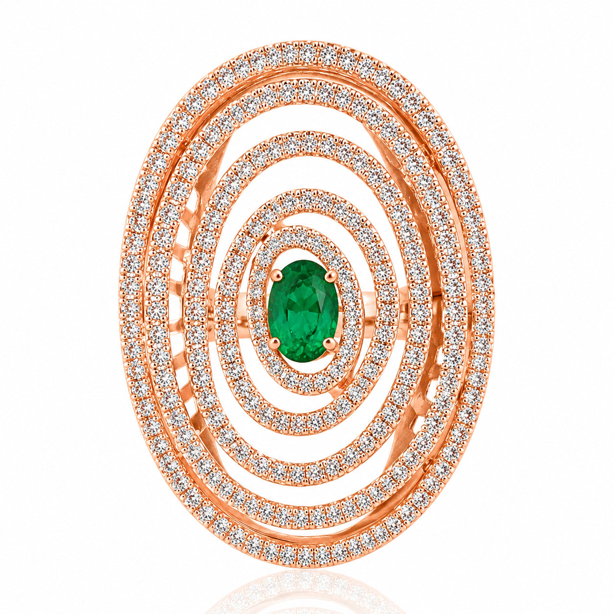 Emerald Majesty Ring