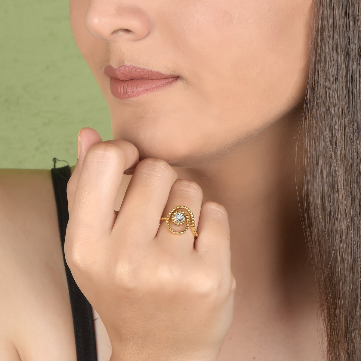 Aurette Curve Ring