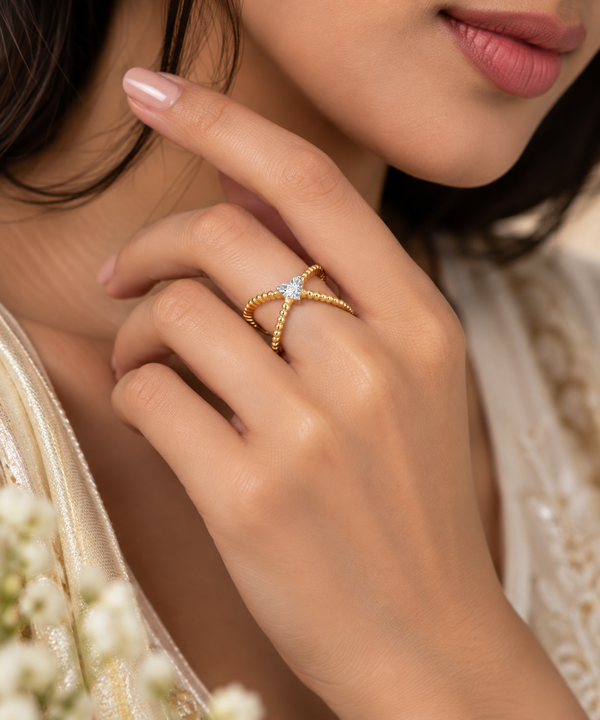 Solenne Heart Ring