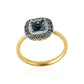Color Saga Small Cushion Ring