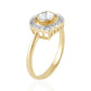 Aurelia Halo Ring