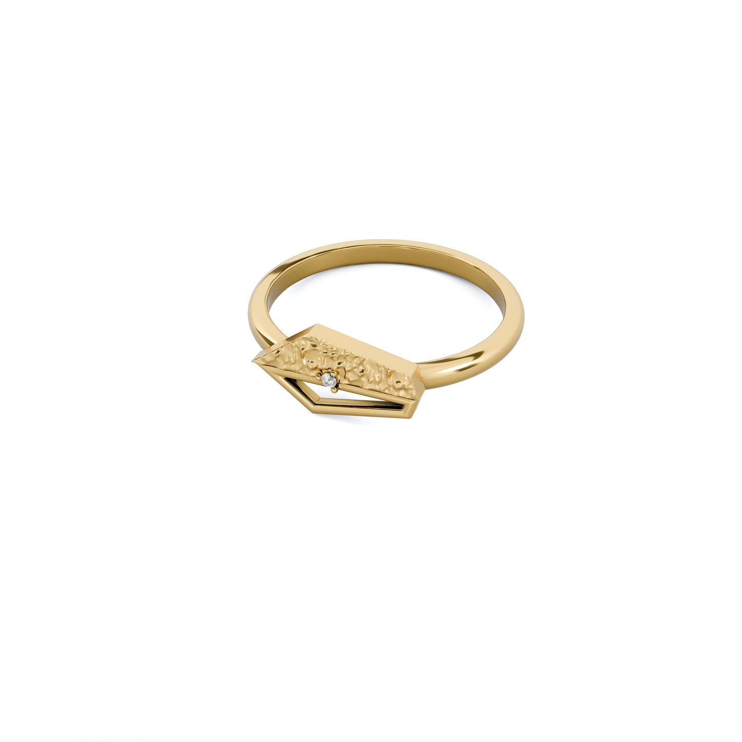 Facet Fusion Ring