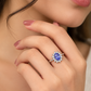 Tanzora Halo Ring