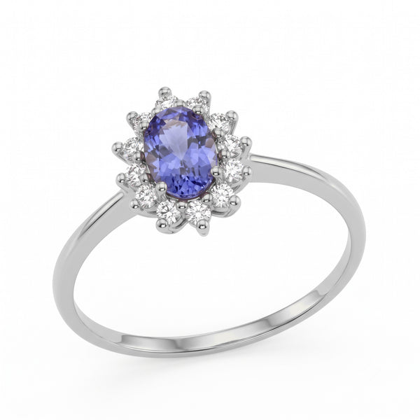Tanzora Halo Ring