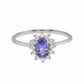 Tanzora Halo Ring