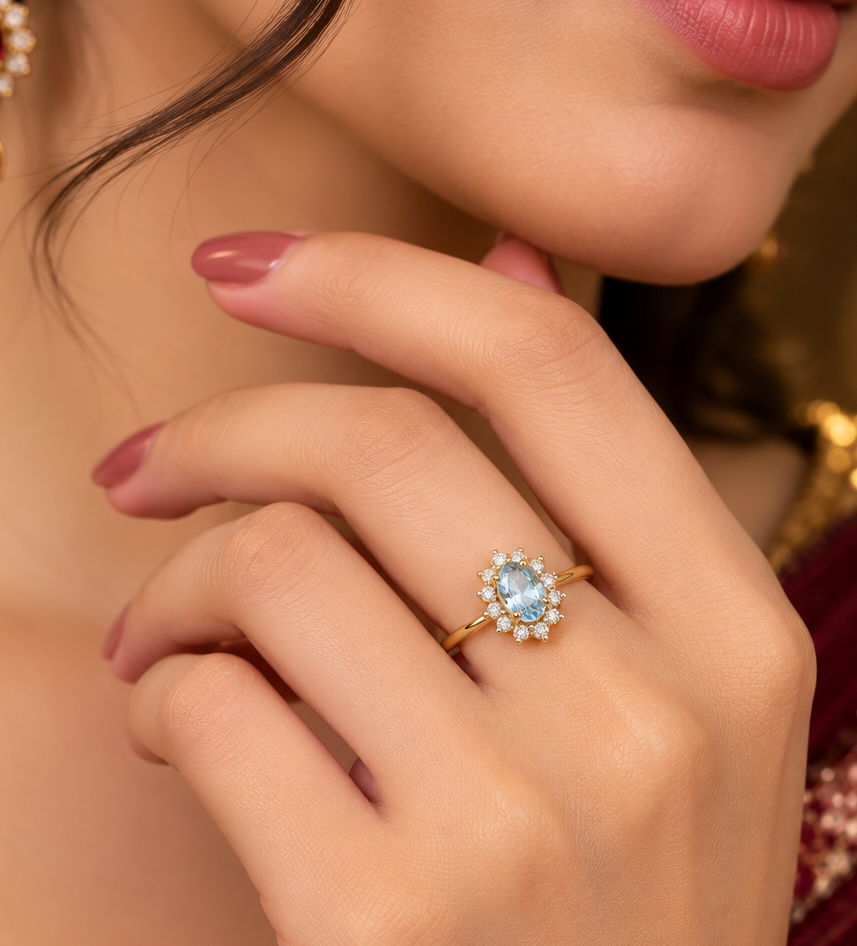 Blue Empress Ring