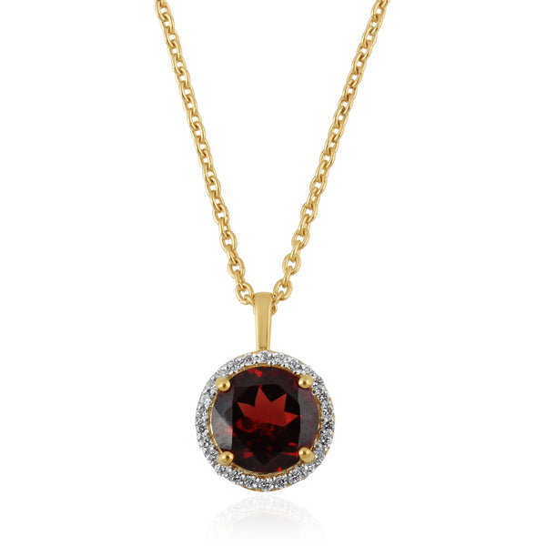 Majestic Garnet Pendant