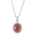 Scarlet Bloom Pendant