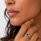 Soleil Blue Topaz & Diamond Ring in Platinum